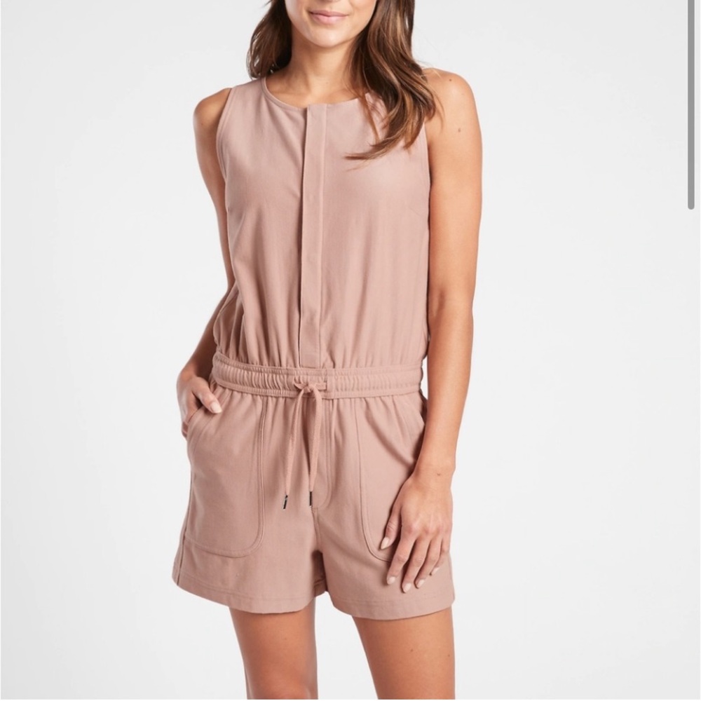 NWT Athleta Farallon Romper 1X Blush